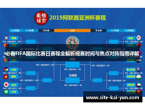 必看FIFA国际比赛日赛程全解析观赛时间与焦点对阵指南详解